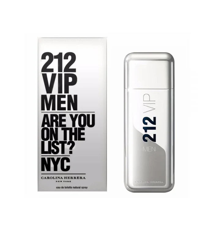 Carolina Herrera 212 Vip Edt Silver Men